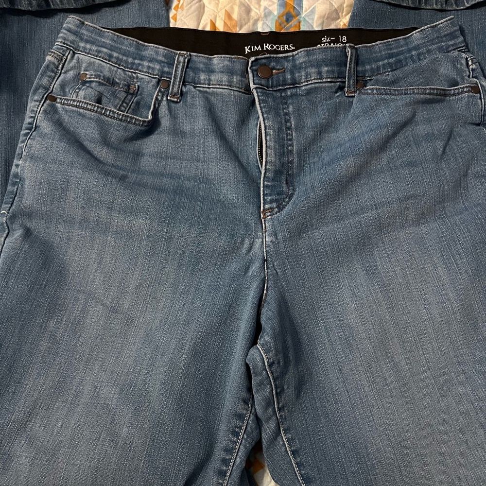 Kim Rogers Blue Denim Jeans